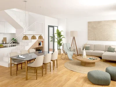 Bekinsa - El Palomar - Salon-y-cocina