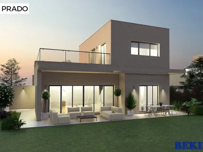 Bekinsa - El Prado - 11-Fachada-desde-piscina-noche-2
