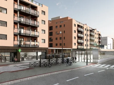 Bekinsa - Metroeuropa dos 4fase - 2-Fachada-Avda-Montequinto-Estcion-Metro